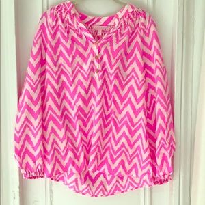 Lilly Pulitzer Silk Blouse
